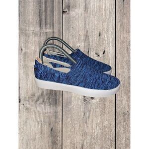 Spenco Sneakers Orthotic Coastal Slip On Blue Knit Comfort Shoes Women’s Size 6